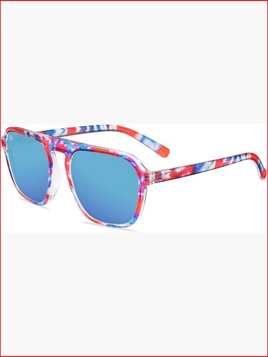 Polarized Retro Square Sunglasses with UV400 Protection main image 4